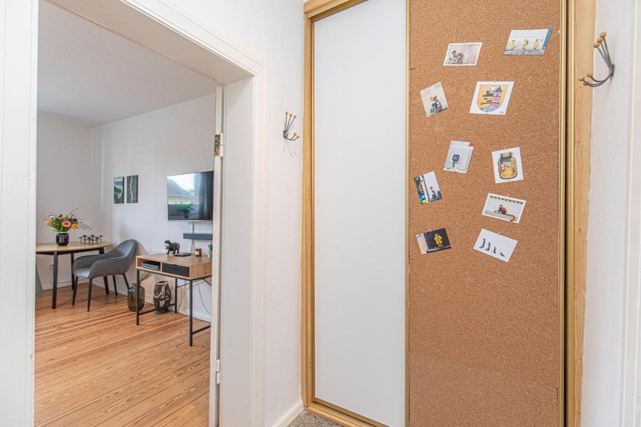 Fewo1846 - Kommood - Zentral Gelegenes Studio-Apartment Mit Balkon Im Hochparterre Flensburgo Esterno foto